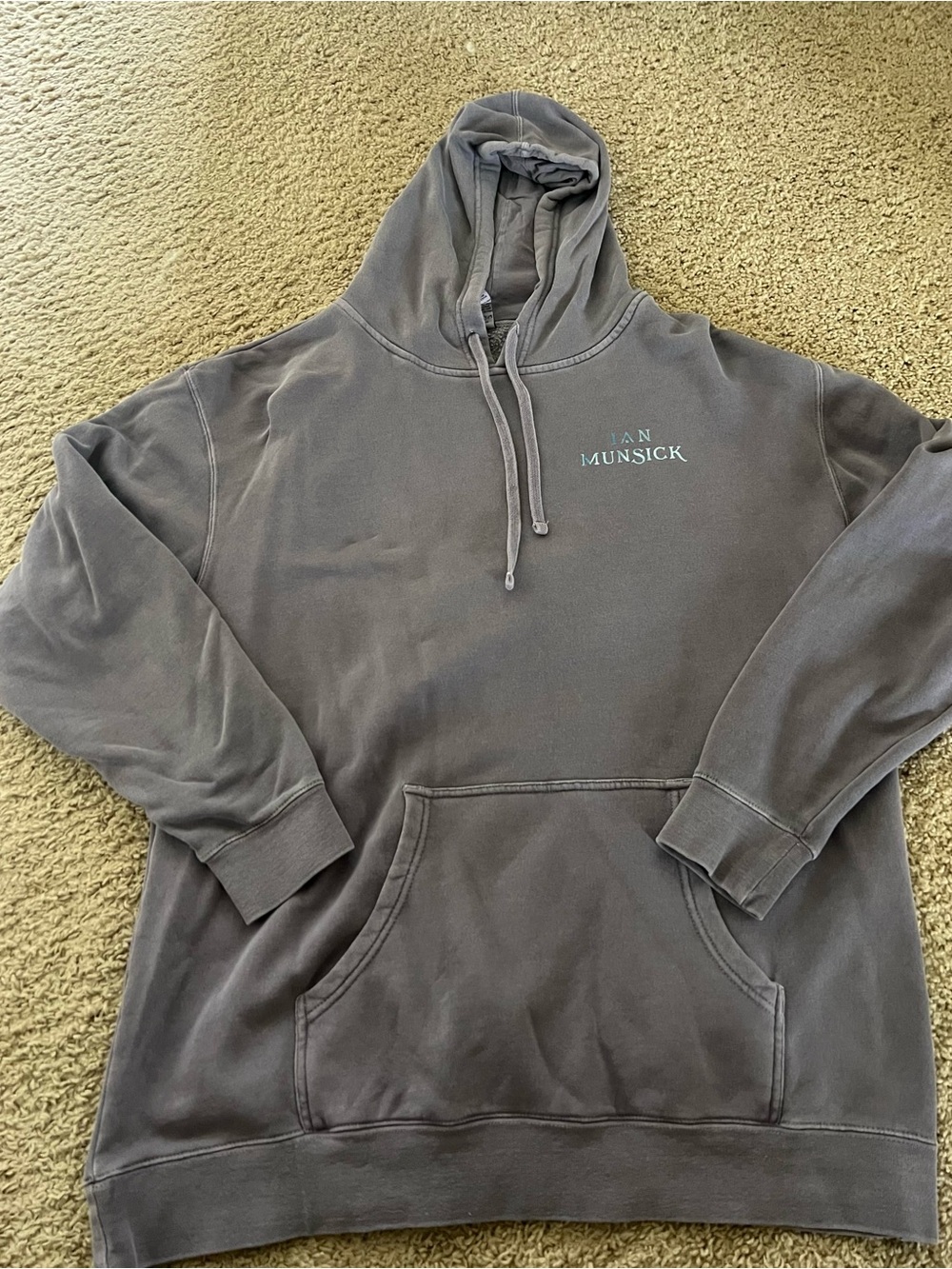 Ian Munsick Purple/Gray Pullover Hoodie | Size 2x
